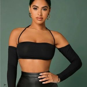 SHEIN Backless Going Out Top